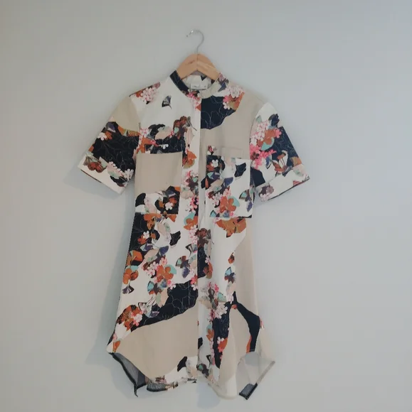 3.1 Phillip Lim Multicolor Floral Dress - Picture 2 of 7